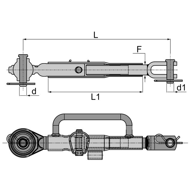 Stabilisateur Rigide Type JD 6000 référence fournisseur 31107015
